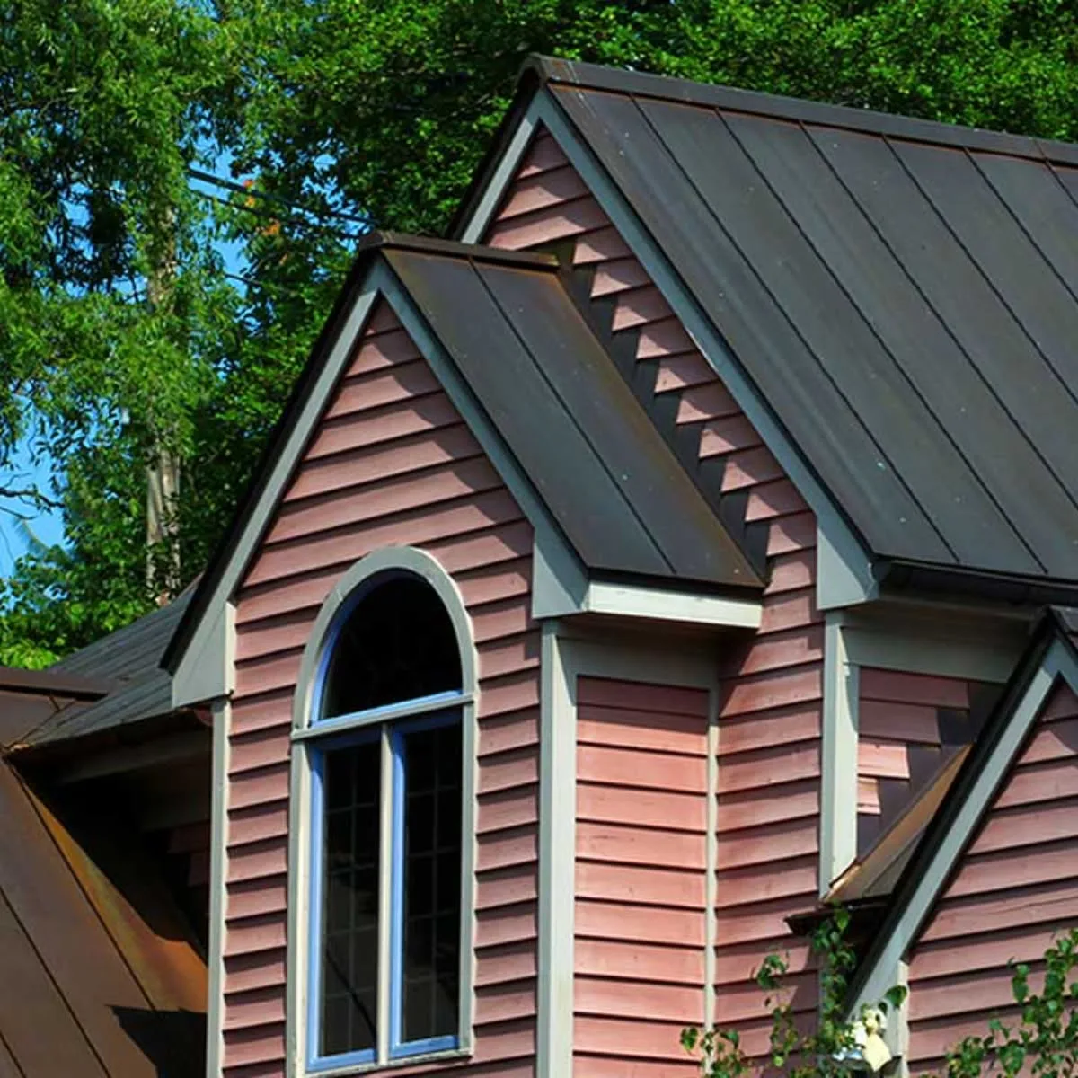 Standing seam metal roof project in El Cajon, California